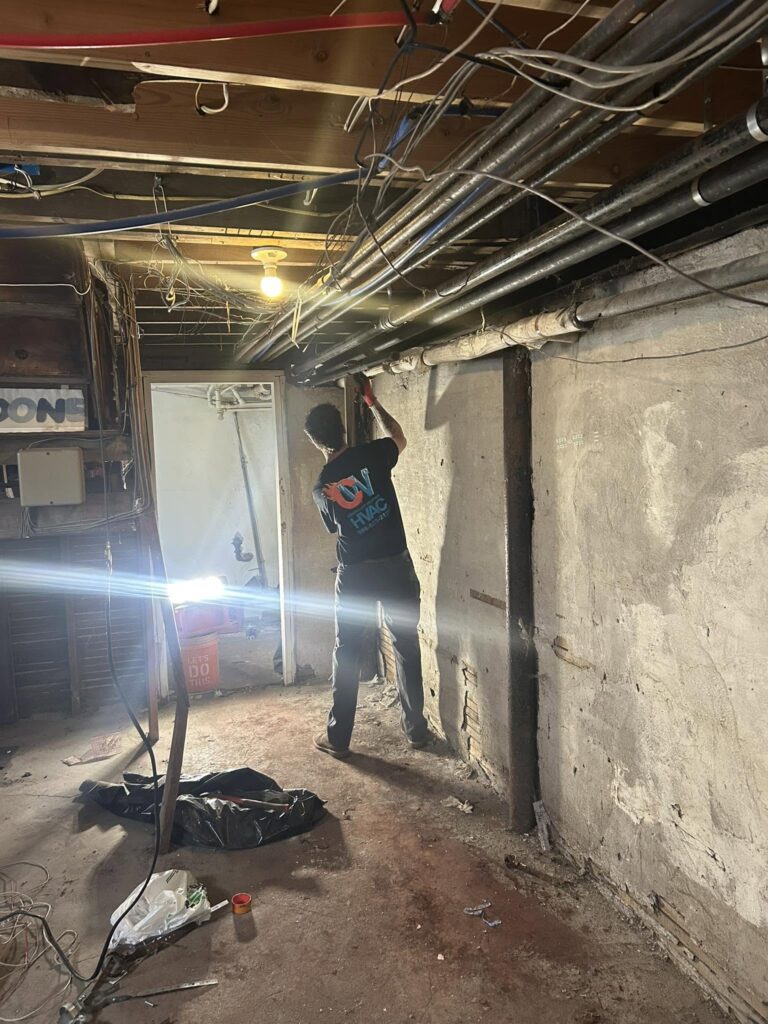 furnace duct work